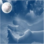 new moon ritual android application logo